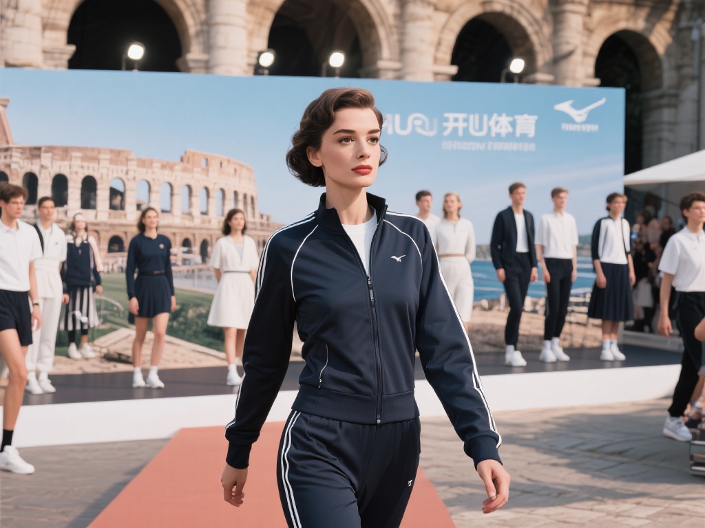 例如，在一次品牌活动中，开云体育以赫本经典电影《罗